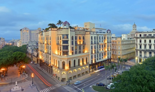 Bienvendios im Iberostar Parque Central in Havanna