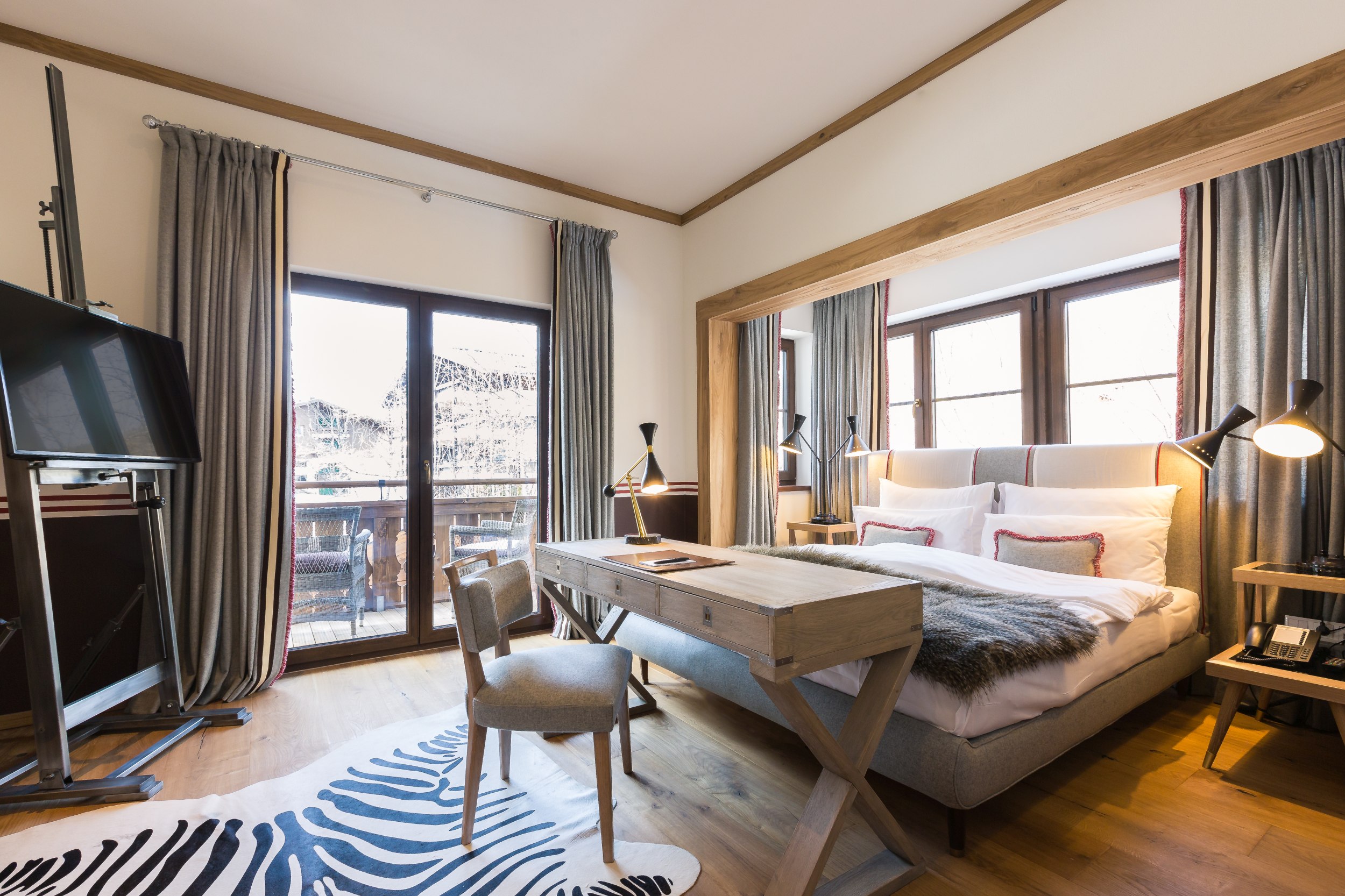 Elegantes Design in der Alpin Suite