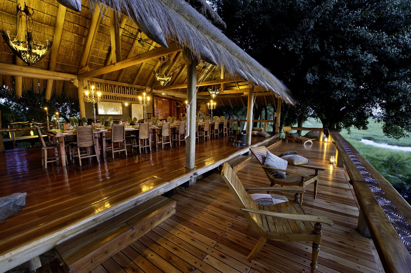 Wunderschönes Abendambiente