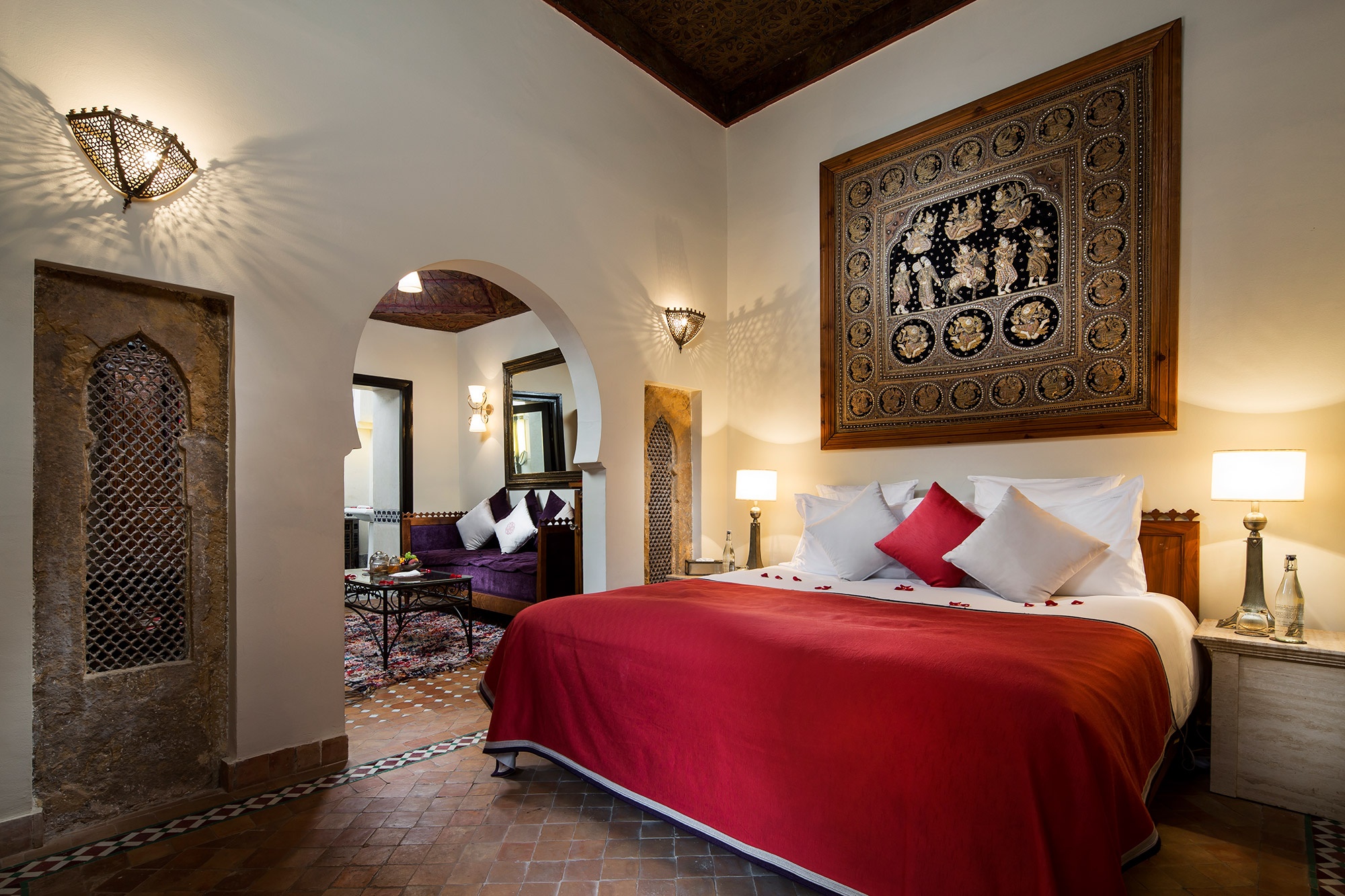 Moderne Elemente im Deluxe Room