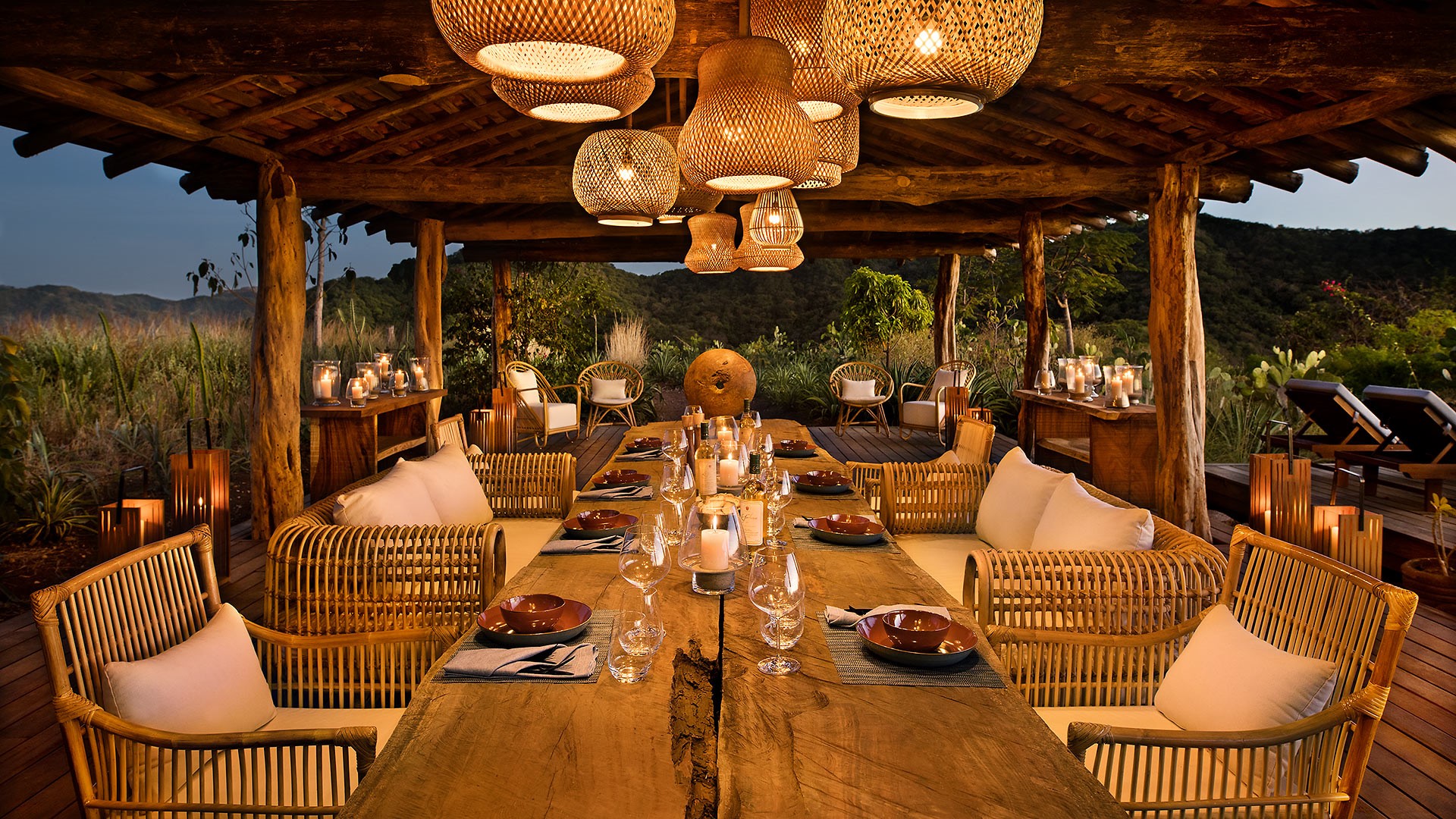 Gourmetmenü mit einheimischen Spezialitäten