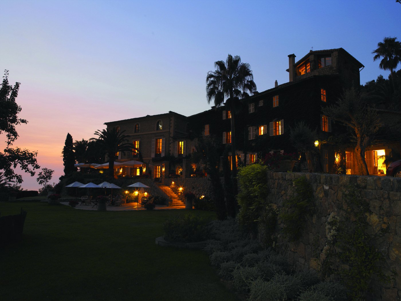 Herrliche Abendstimmung im La Residencia