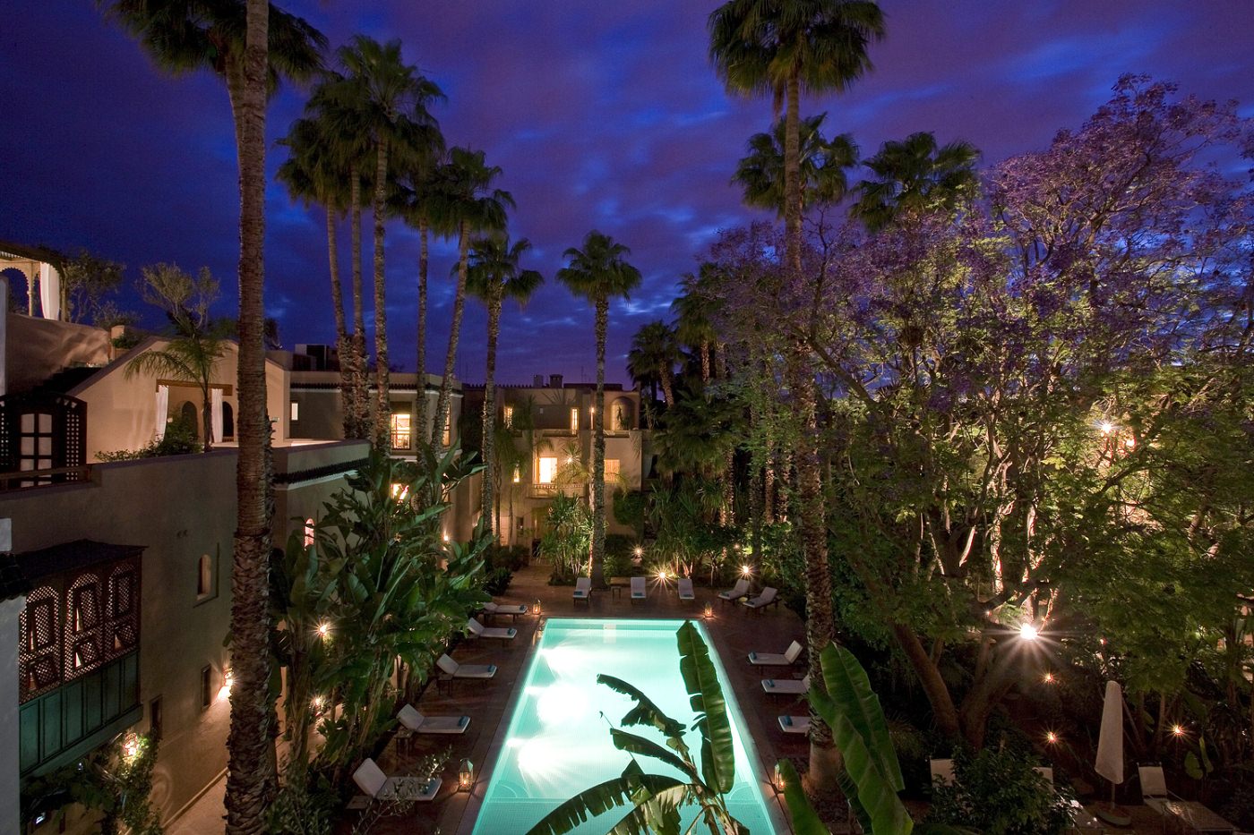 Genießen Sie die frische Nachtluft