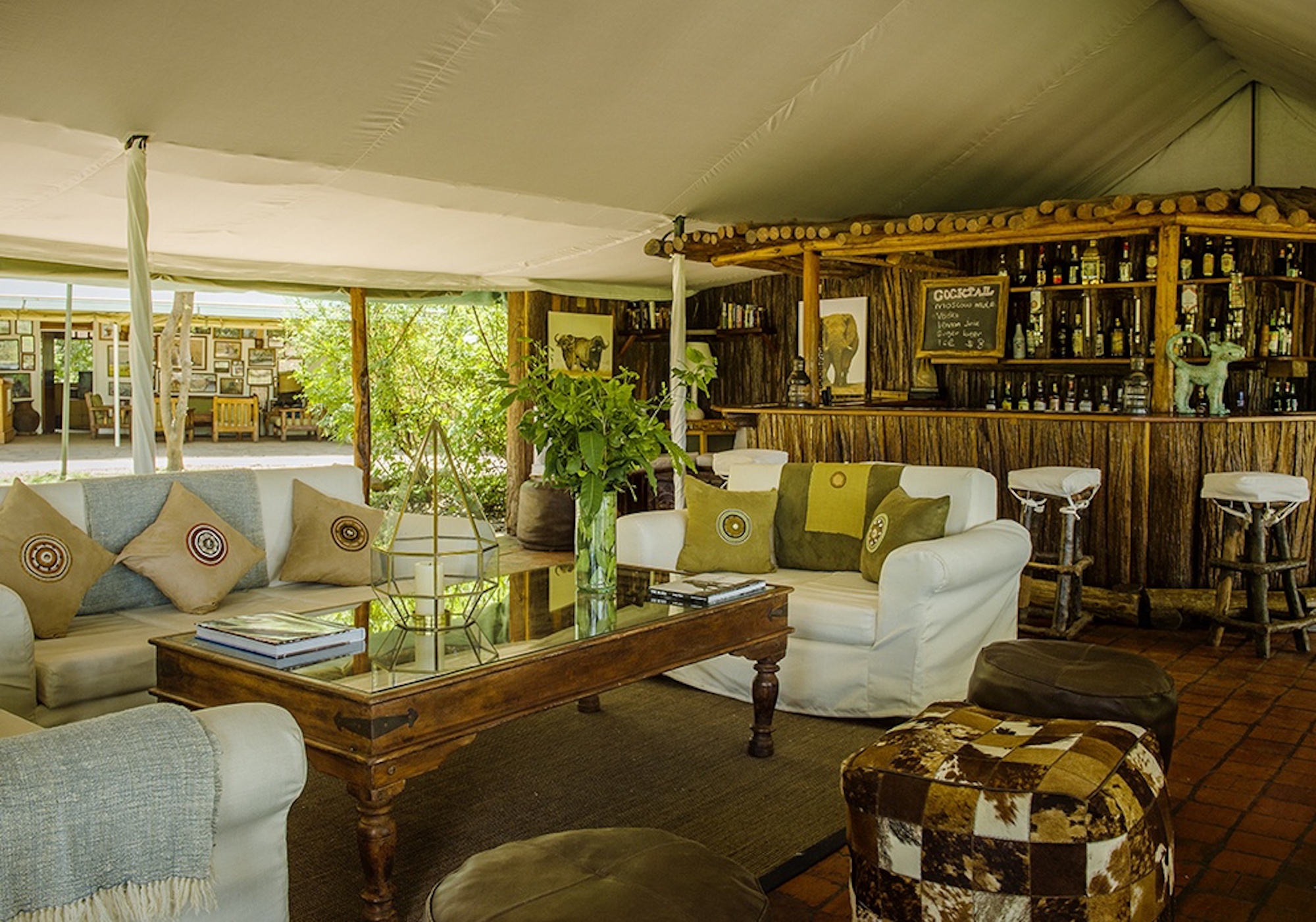 Das gesellige Bar-Zelt