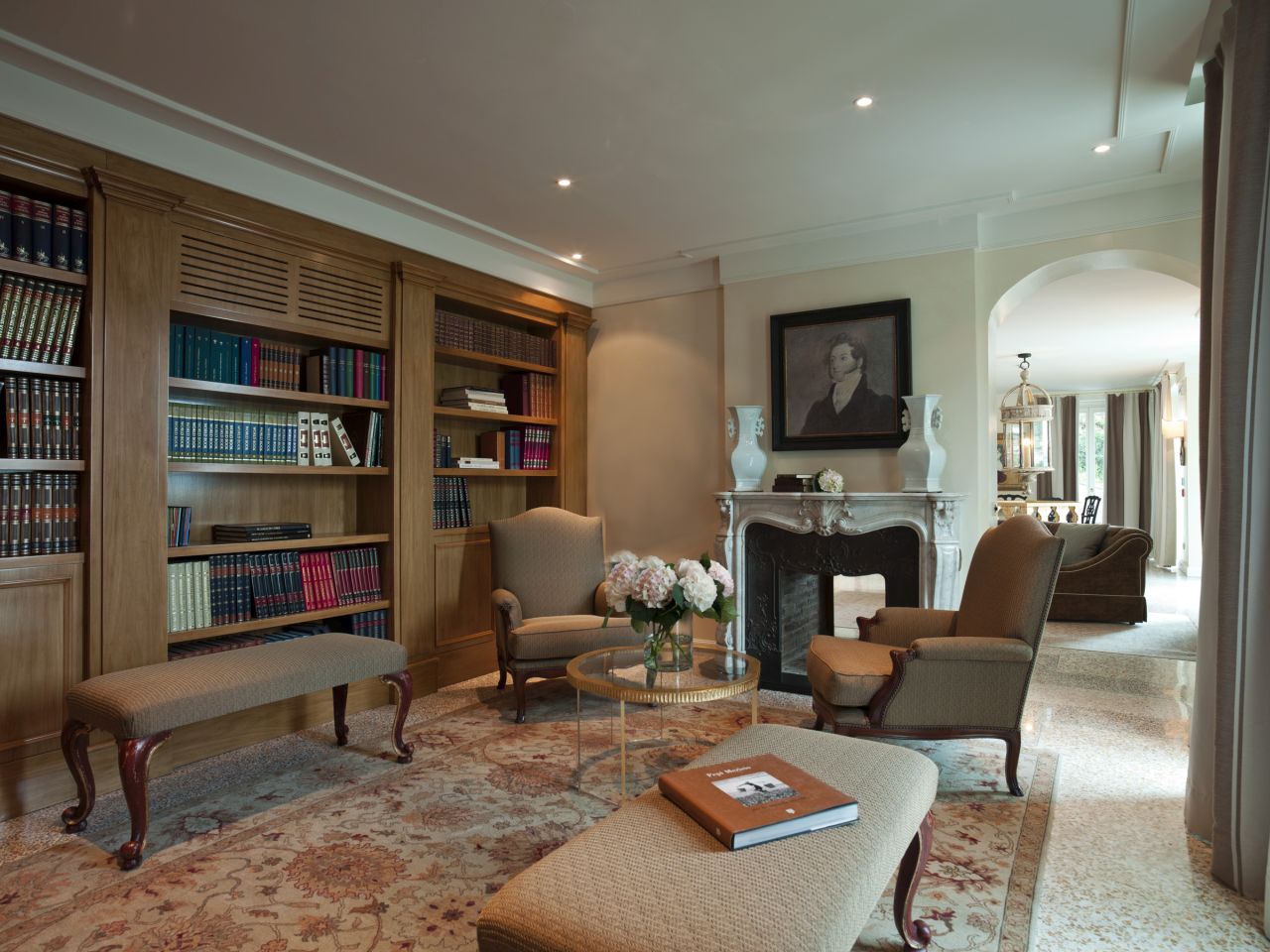 Die gemütliche Bibliothek