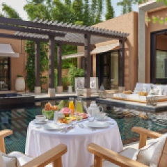 Privates Frühstück in Ihrer Mandarin Pool Villa 