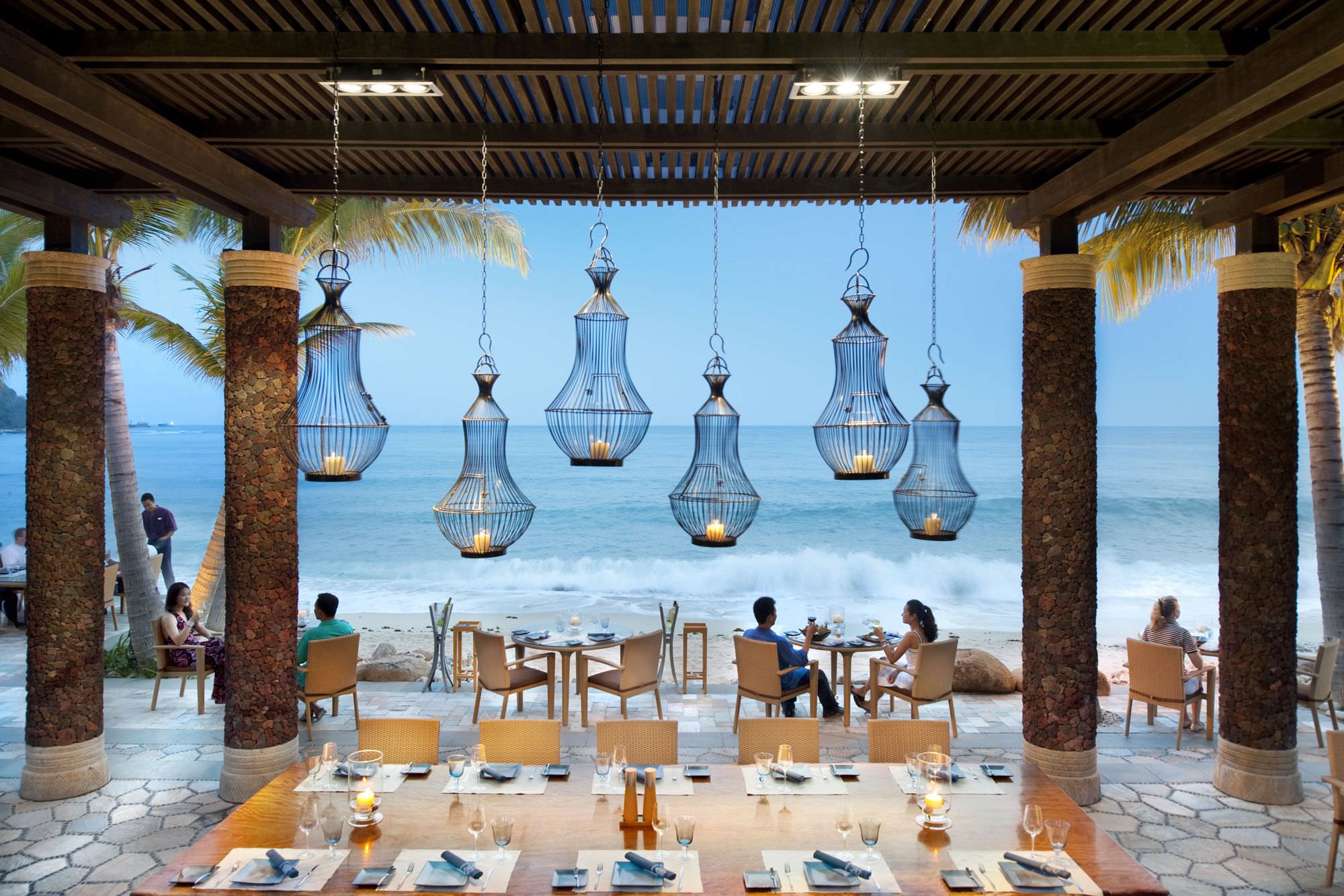 Essen in atemberaubender Kulisse