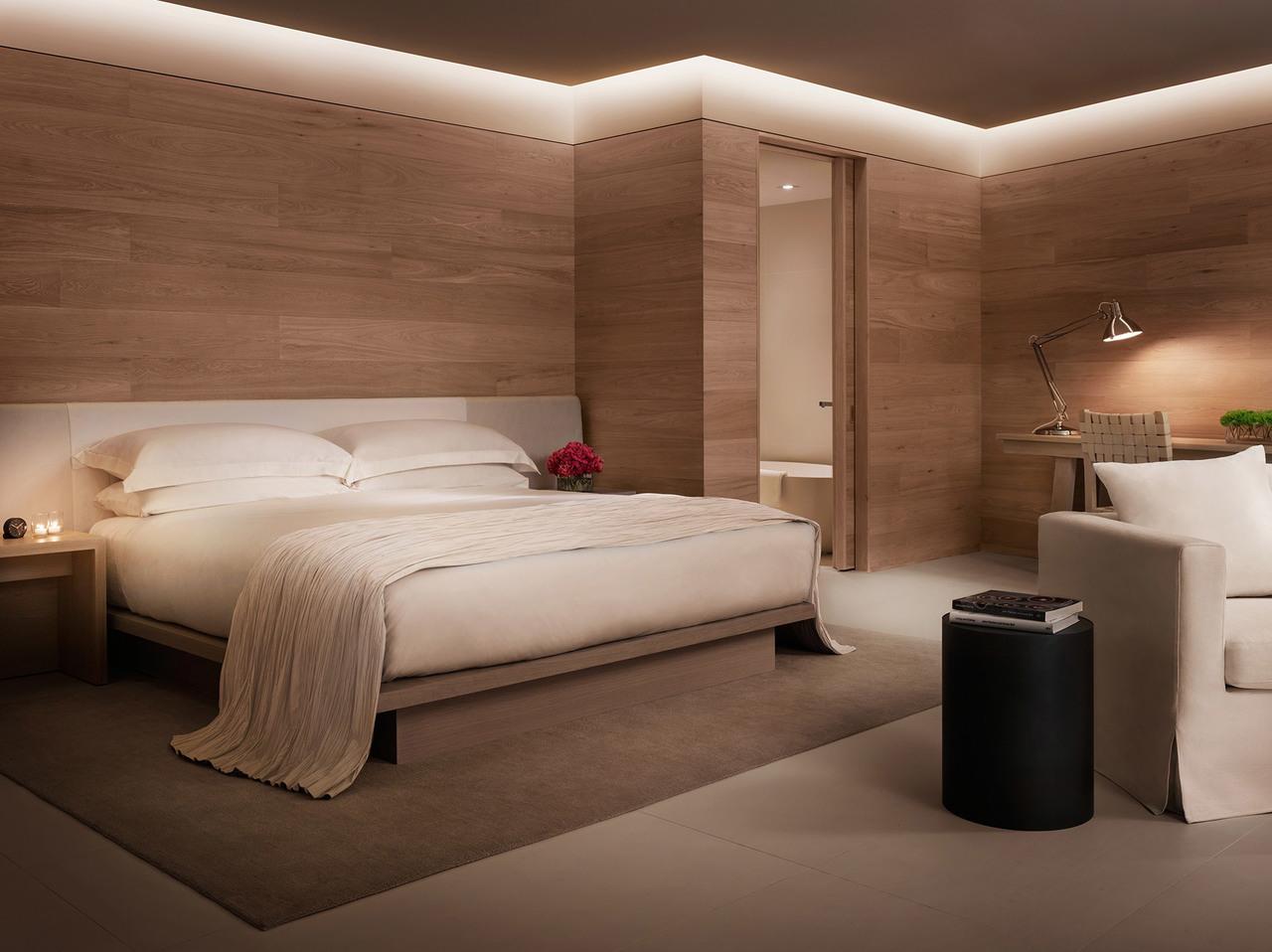 Die Zimmer sind warm und einladend