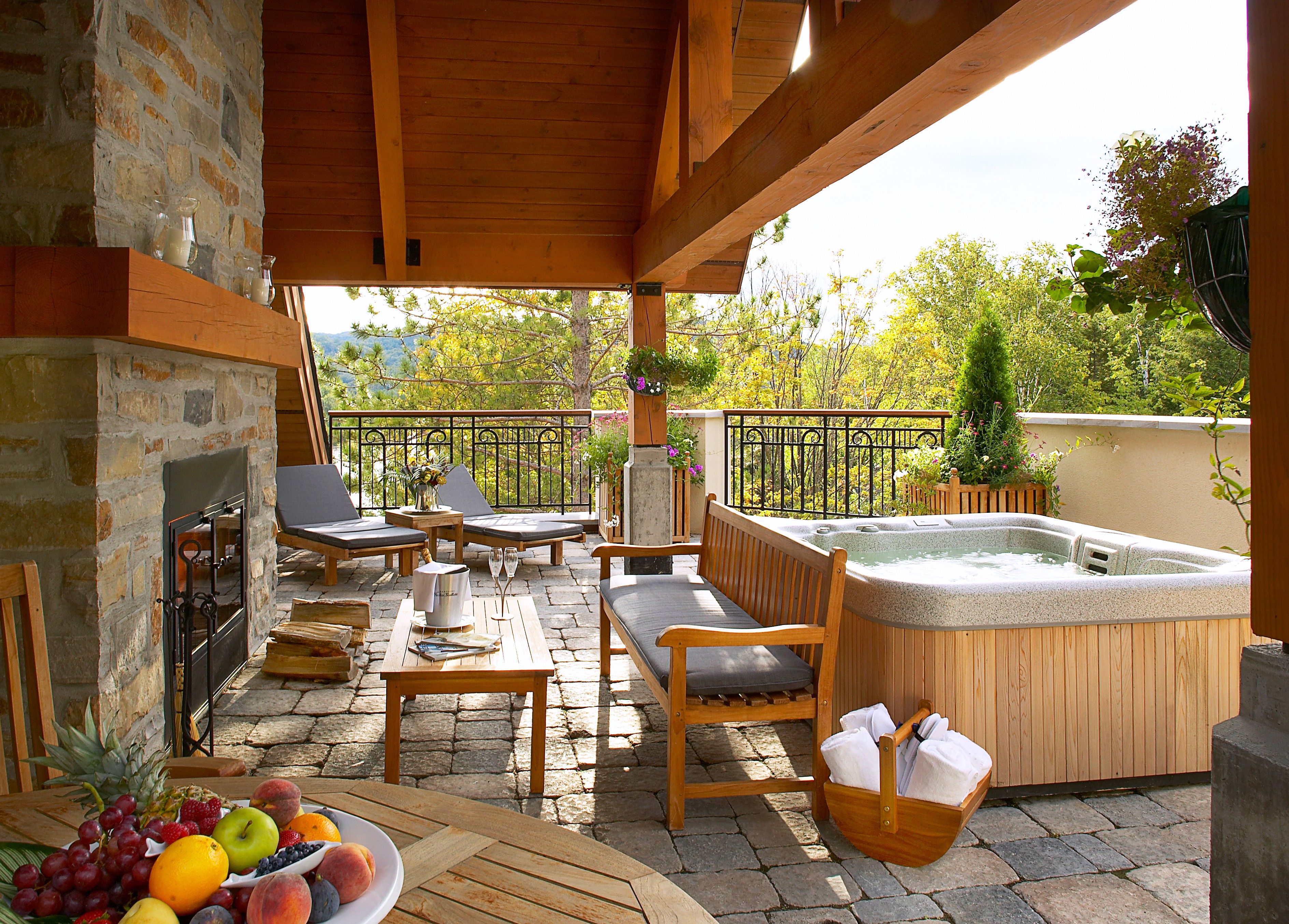 Entspannung auf der eigenen Terasse