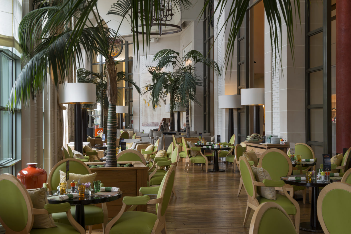 Gemütliches Ambiente im L'Orange Verte