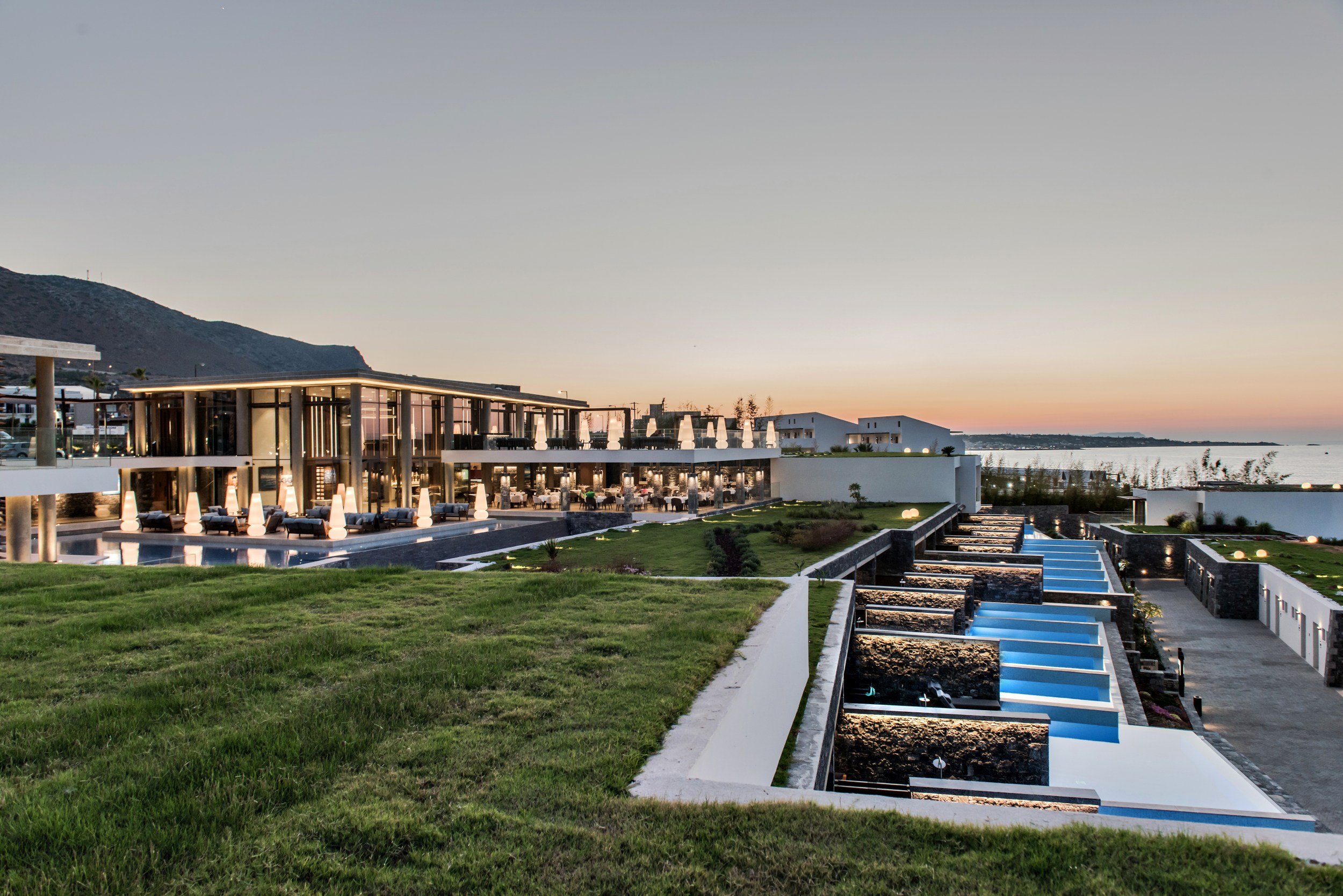 Alle Villen und Suiten bieten einen privaten Pool