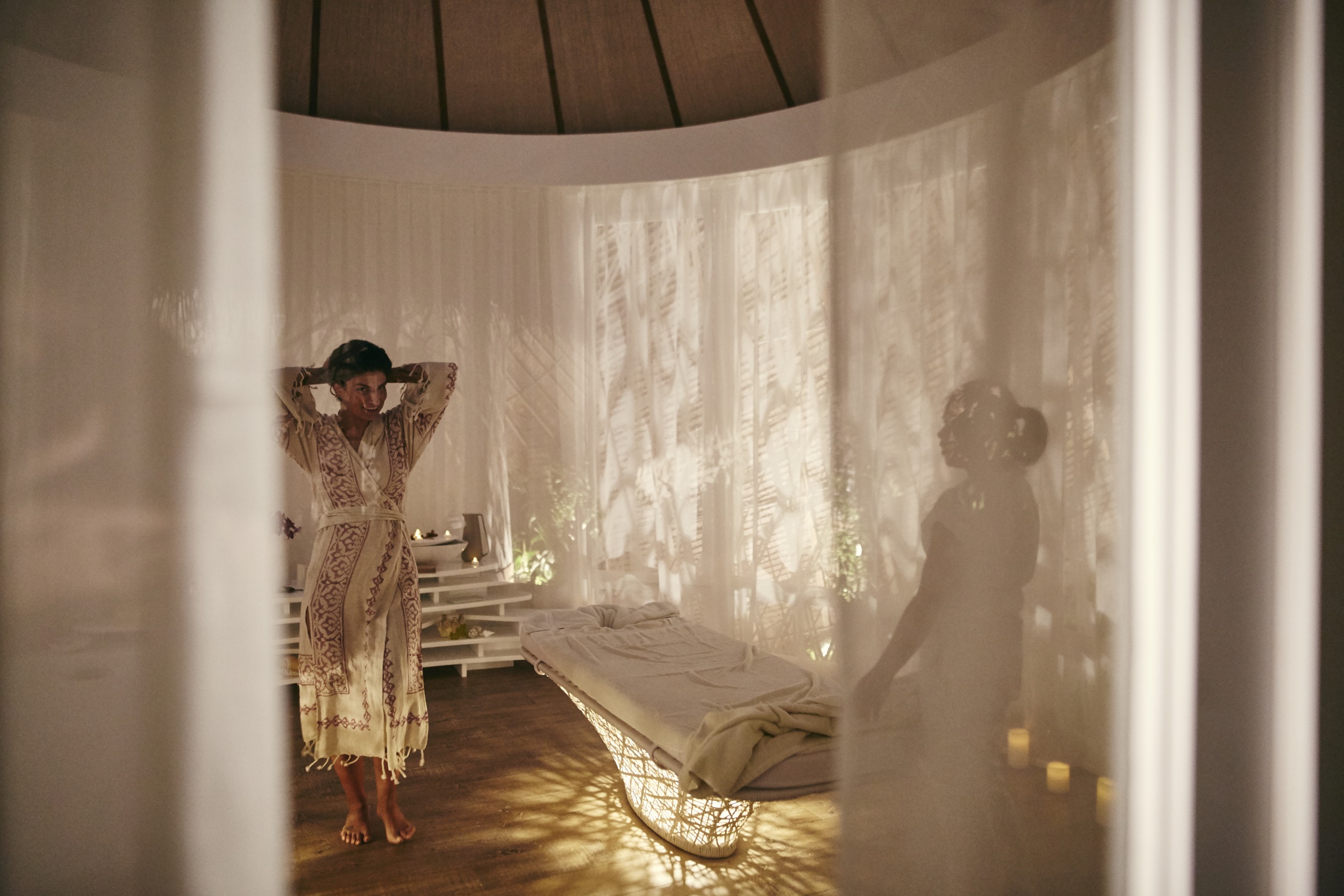 Entspannen Sie bei einer erstklassigen Behandlung in stimmungsvollem Ambiente