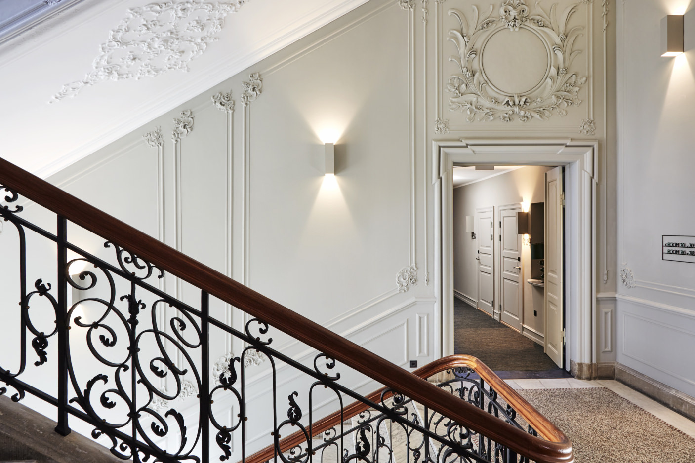 Das wunderschöne Treppenhaus