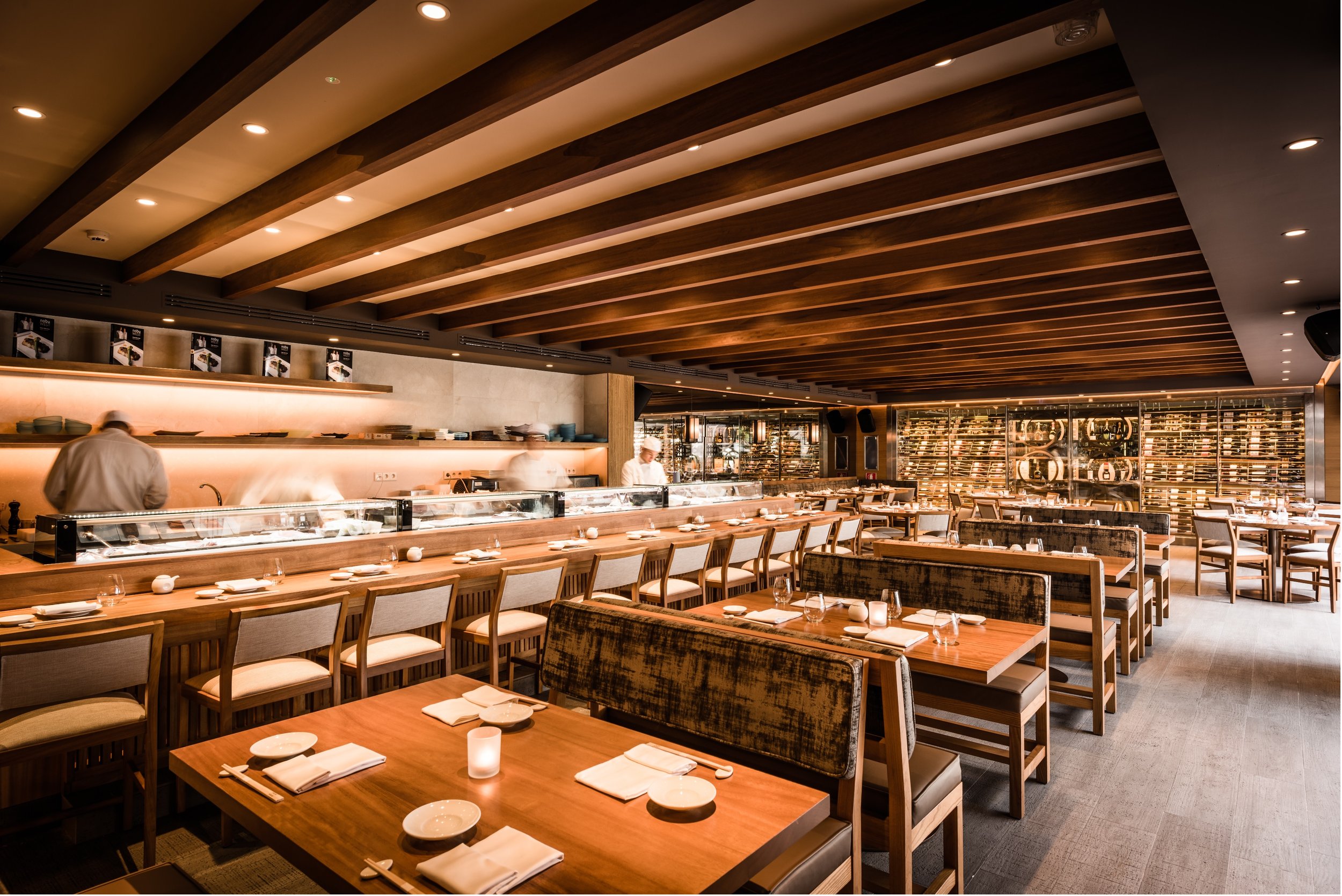 Das Nobu Restaurants bietet exquisite japanische Fusionsküche