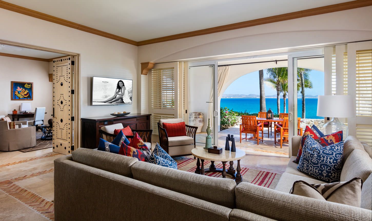 Wohnzimmer mit traumhaftem Ausblick