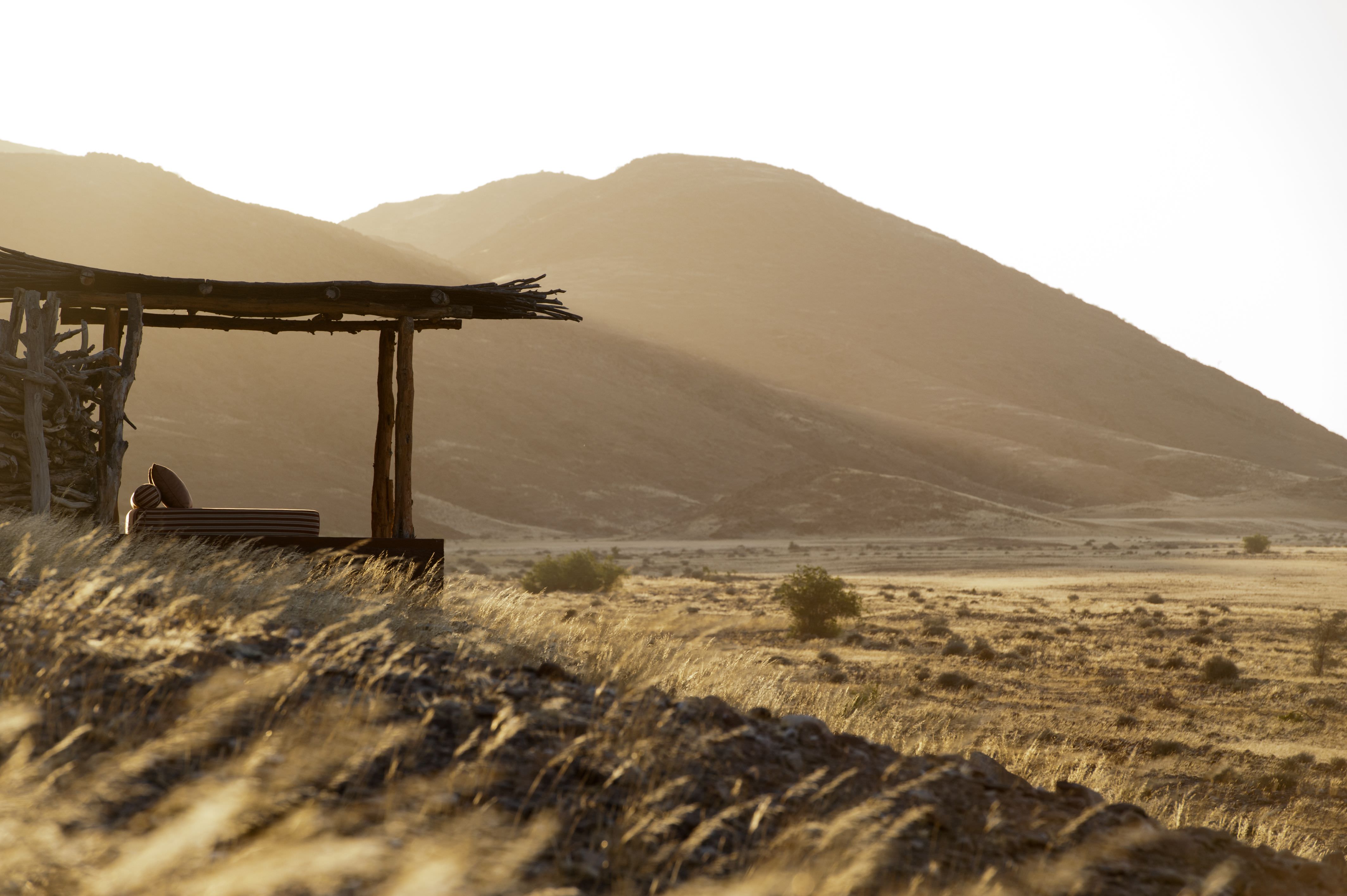 Ihr Gazebo mit Blick auf die weite Landschaft