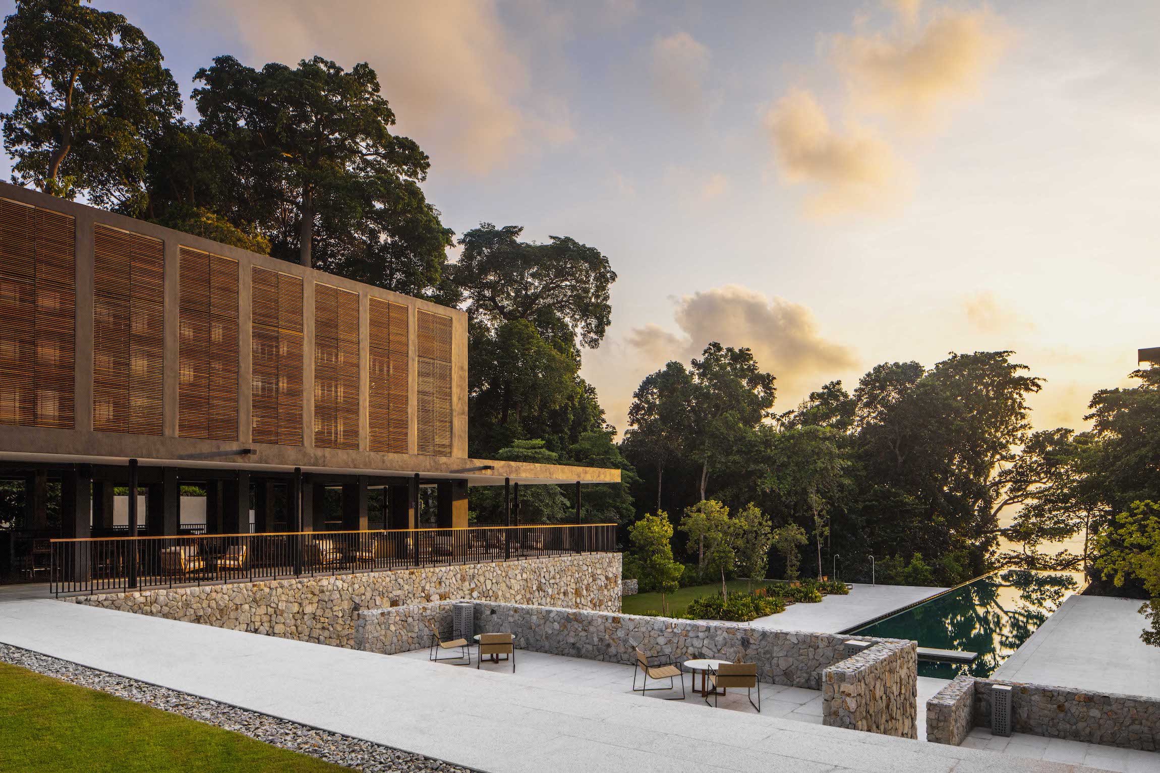 Genießen Sie die Abendstimmung