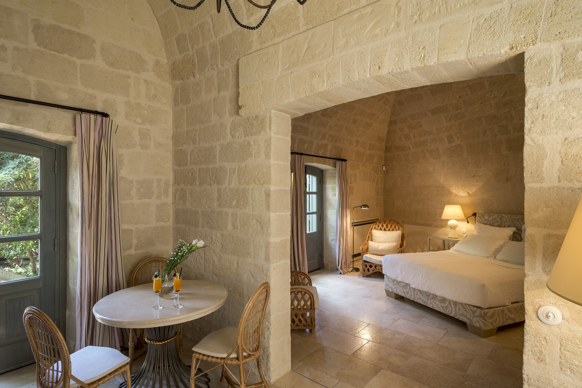 Die luftige Garden Suite im italienischen Landhausstil 