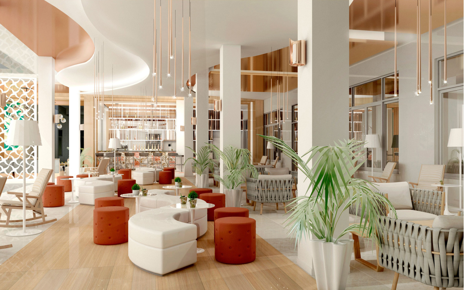 Schönes Ambiente in der Avenue Bar