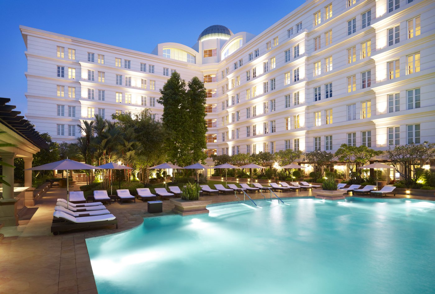 Entspannen Sie am Pool