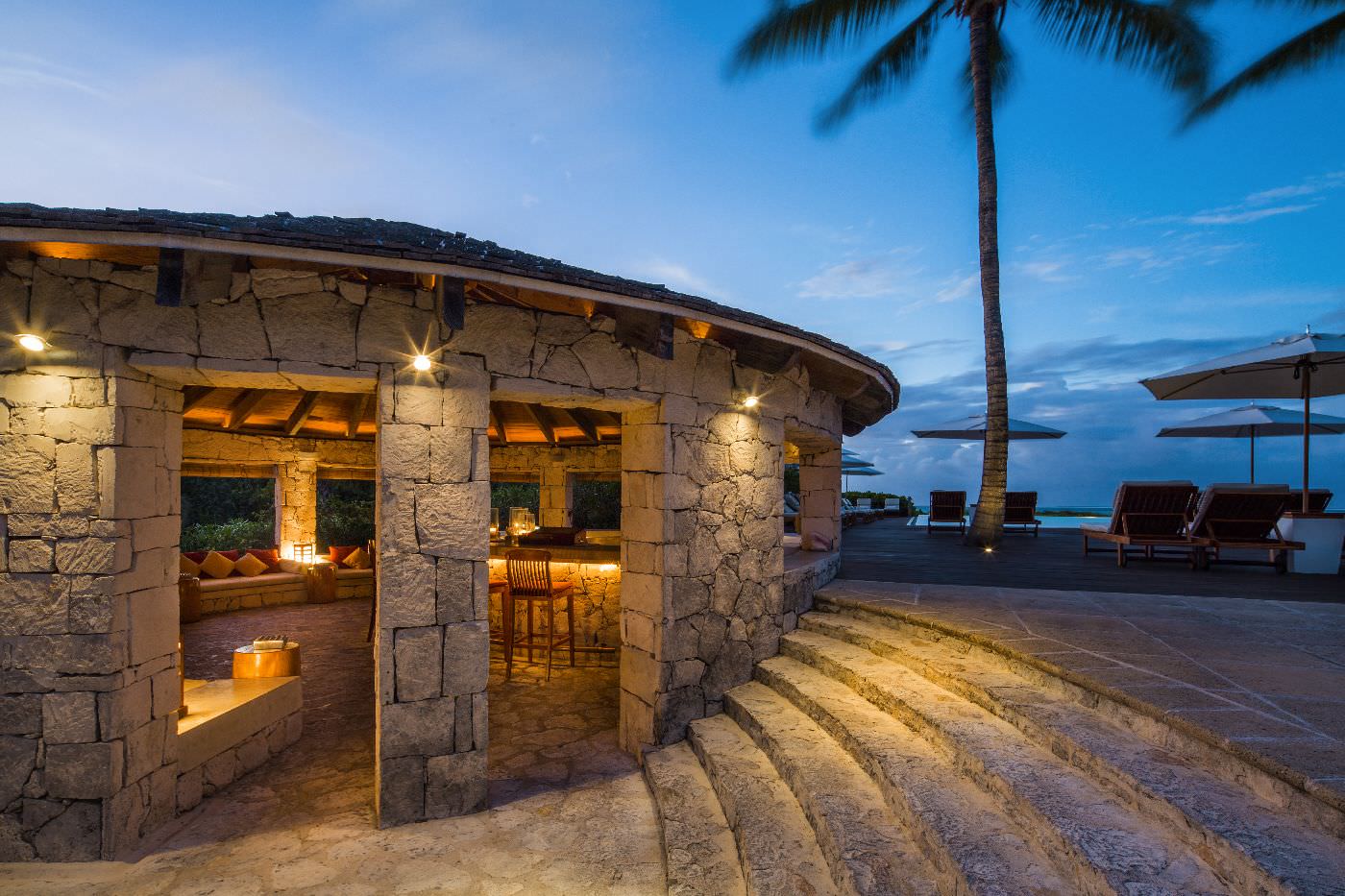 Zum Abschluss eines fantastischen Tages ein Drink an der Bar