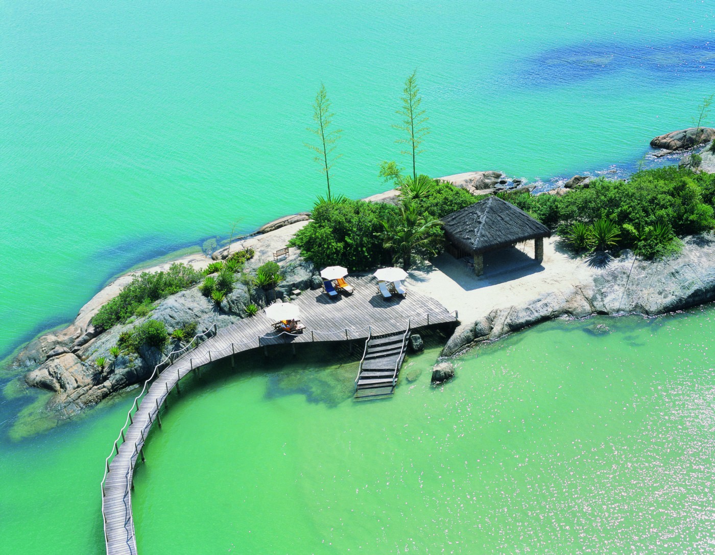 Lassen Sie Ihren Urlaub in einem der Strandhotels ausklingen