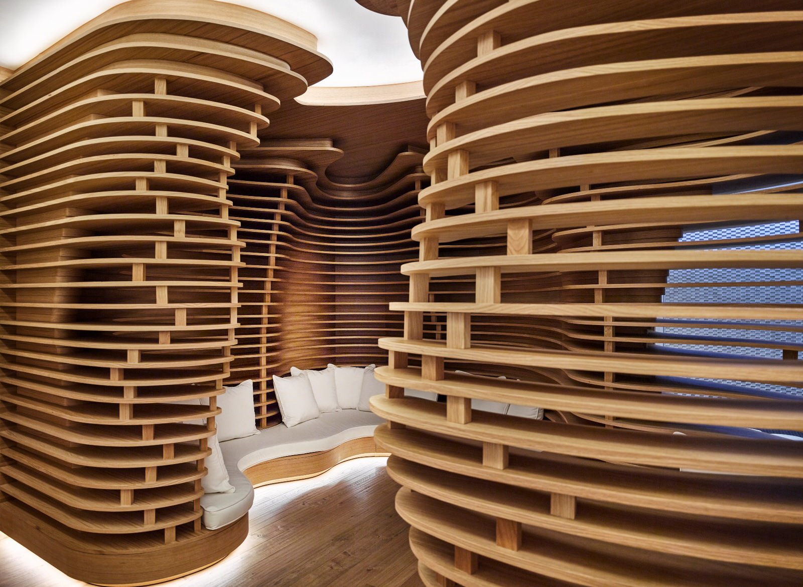 Das moderne Six Senses Spa