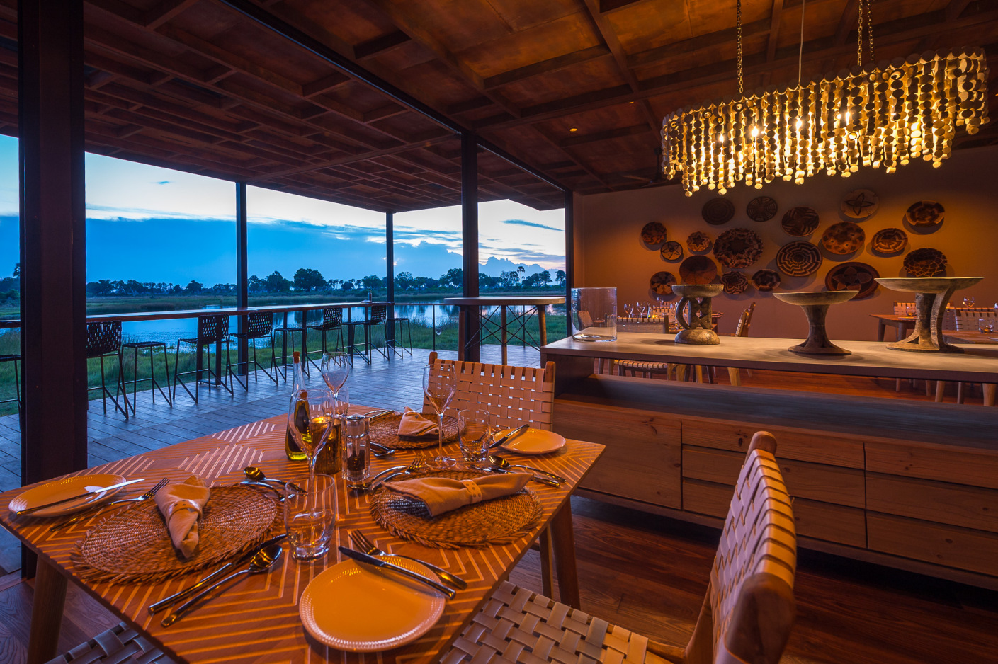 Natürliche Materialien erzeugen Stimmung