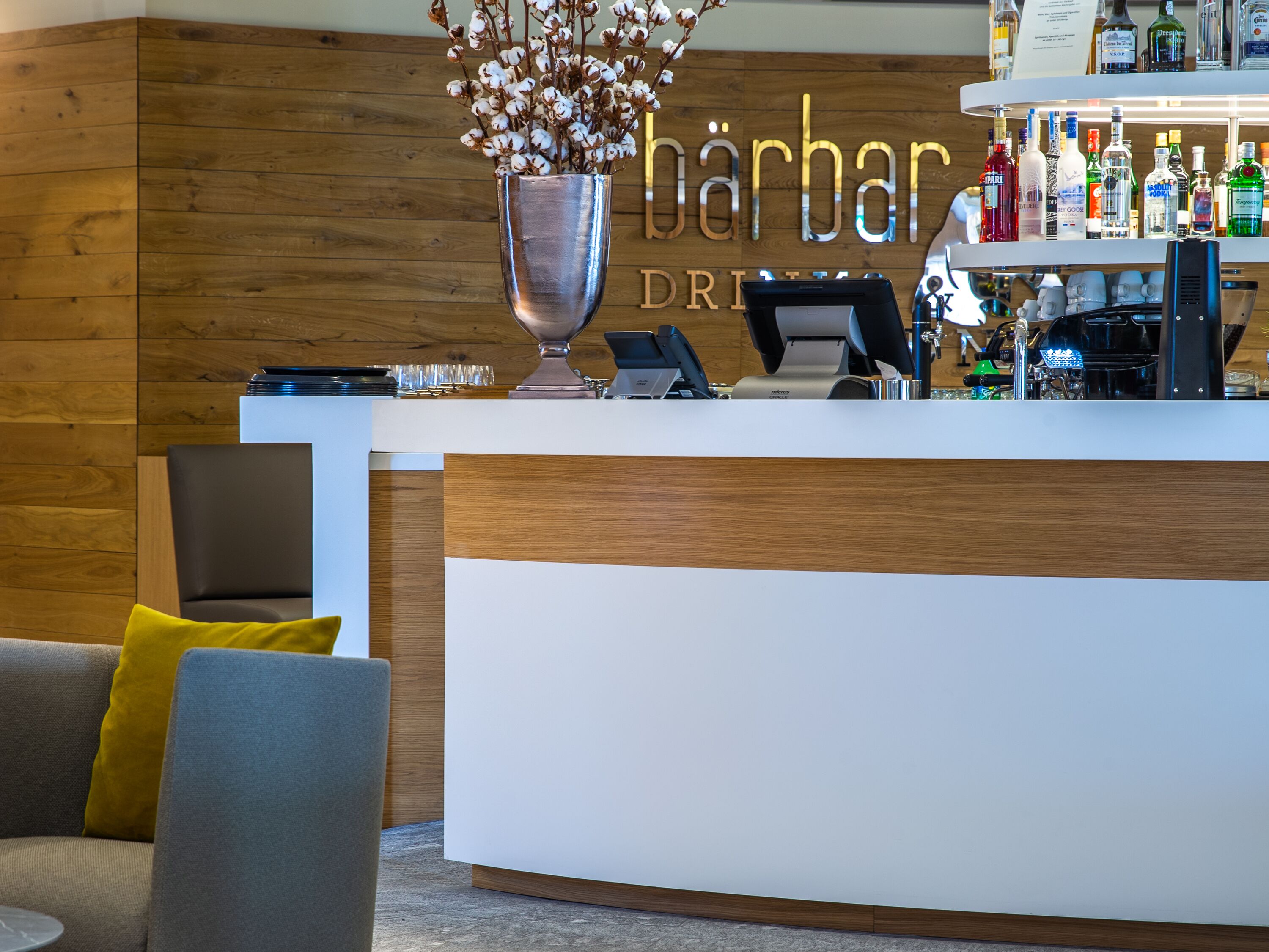 Die Bärbar versorgt Sie mit köstlichen Getränken