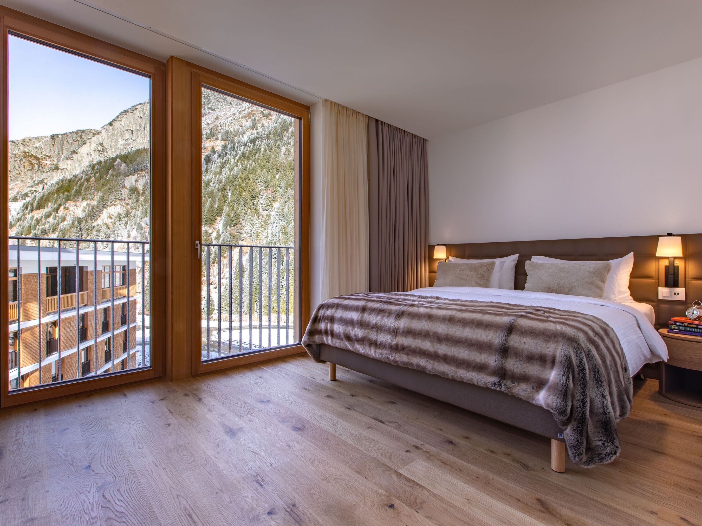 Erfreuen Sie sich an dem bezaubernden Bergblick Ihrer Residence