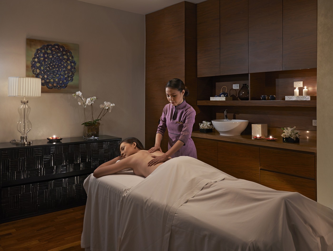 Entspannen Sie im Spa 