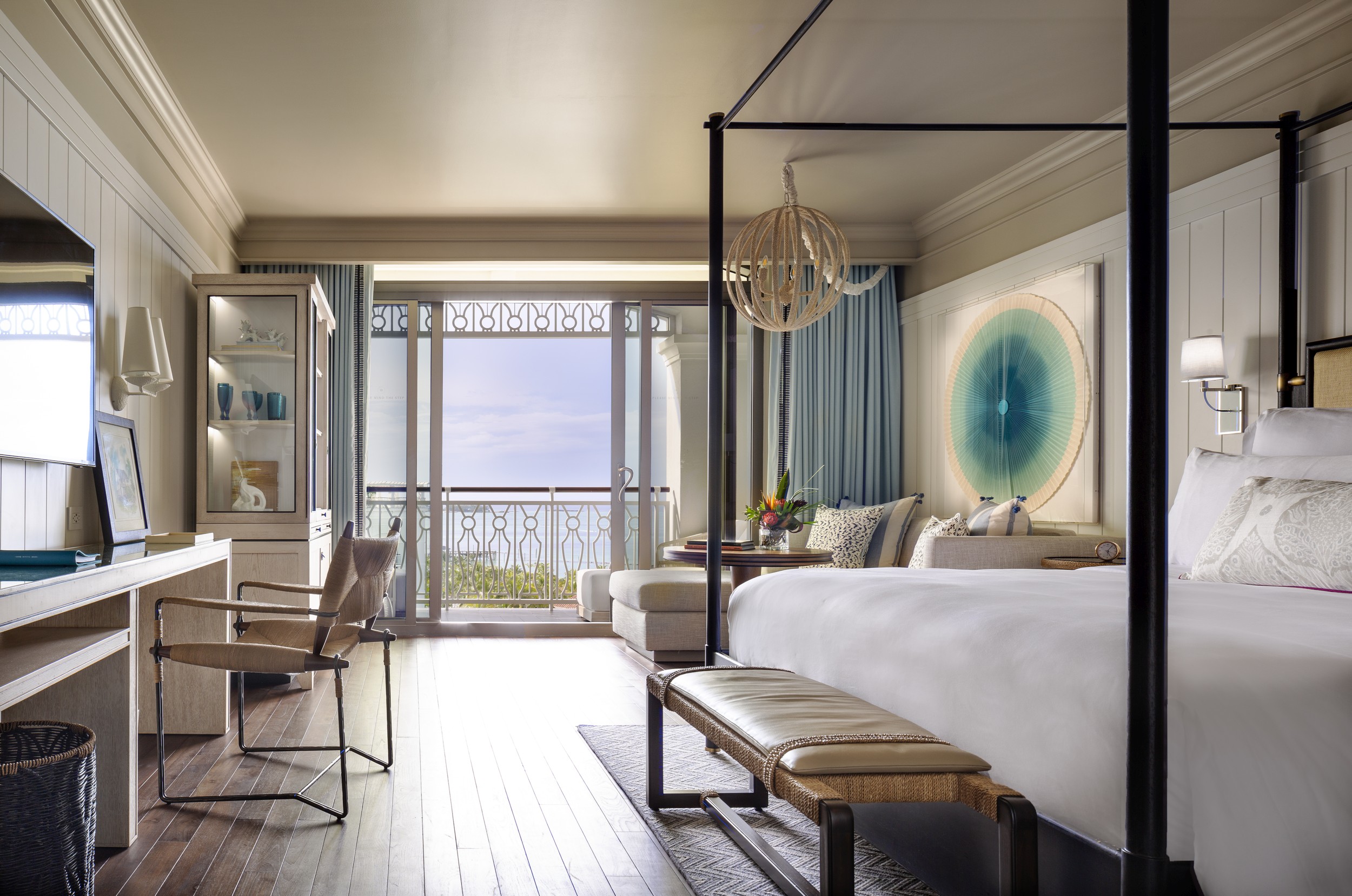 Sehr wohnlich und elegant - der Ocean View King Room