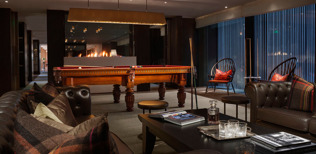 Zigarrenlounge des Manor Clubs