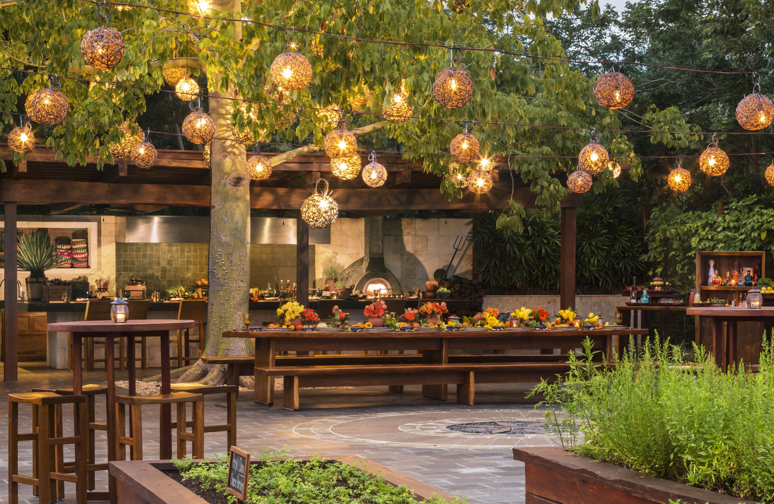 Stimmungsvolles Ambiente bei Ihrem Dinner