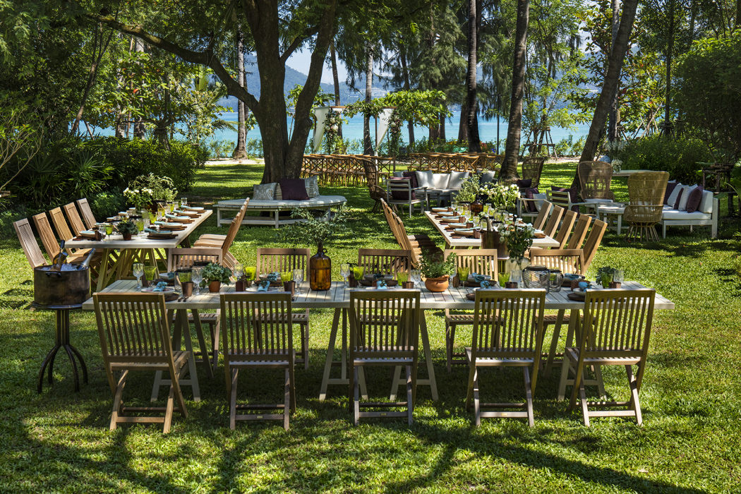 Ein gemütlicher Lunch im Freien