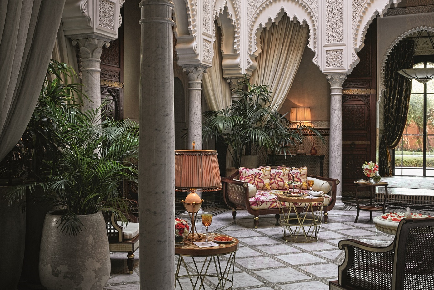 Herzlich Willkommen im Royal Mansour