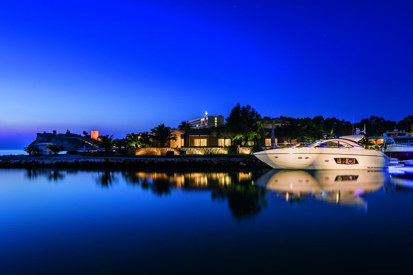 Auch bei Nacht ein magischer Ort