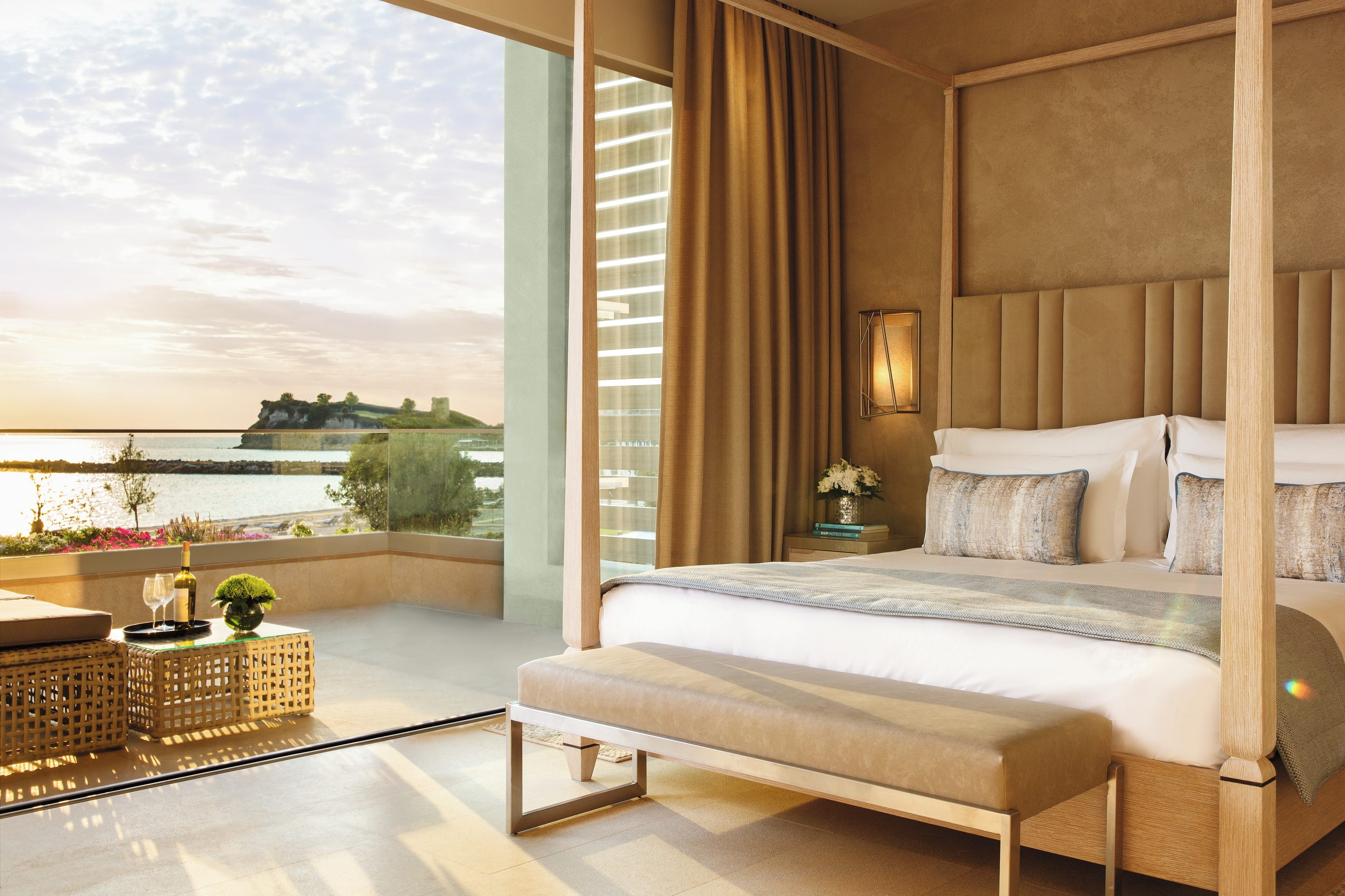 Die One Bedroom Suite liegt in Pole Position direkt am Strand