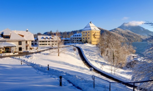 Verträumtes Schloss auch im Winter