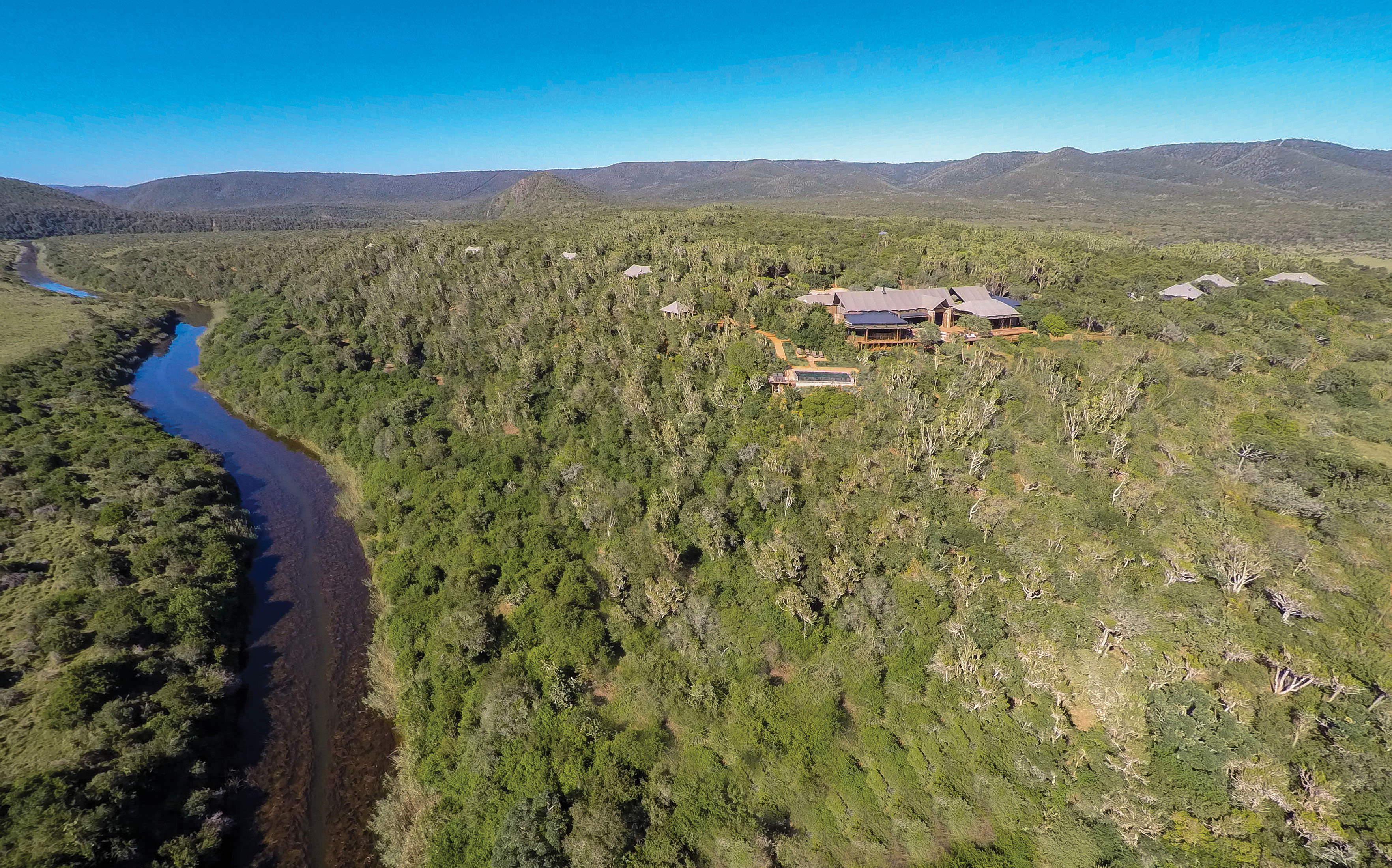 Atemberaubend inmitten der Widlnis gelegen 