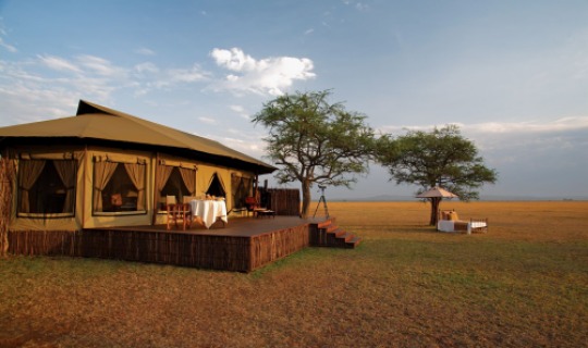 Das Singita Sabora Tented Camp