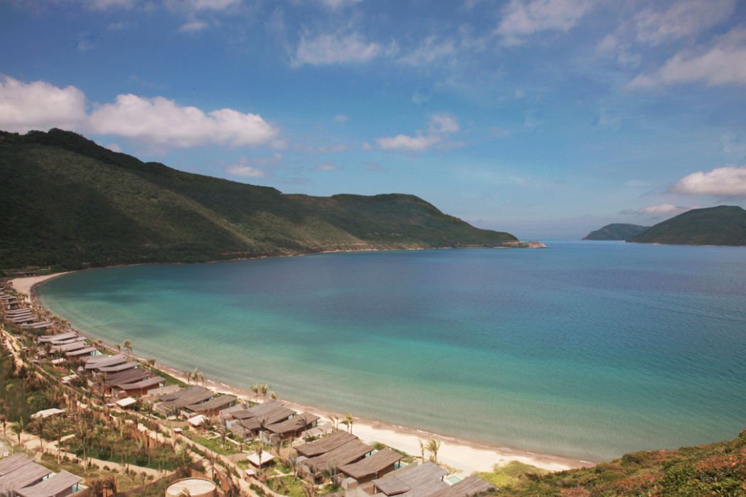 Resortanlage traumhaft in einer einsamen Bucht