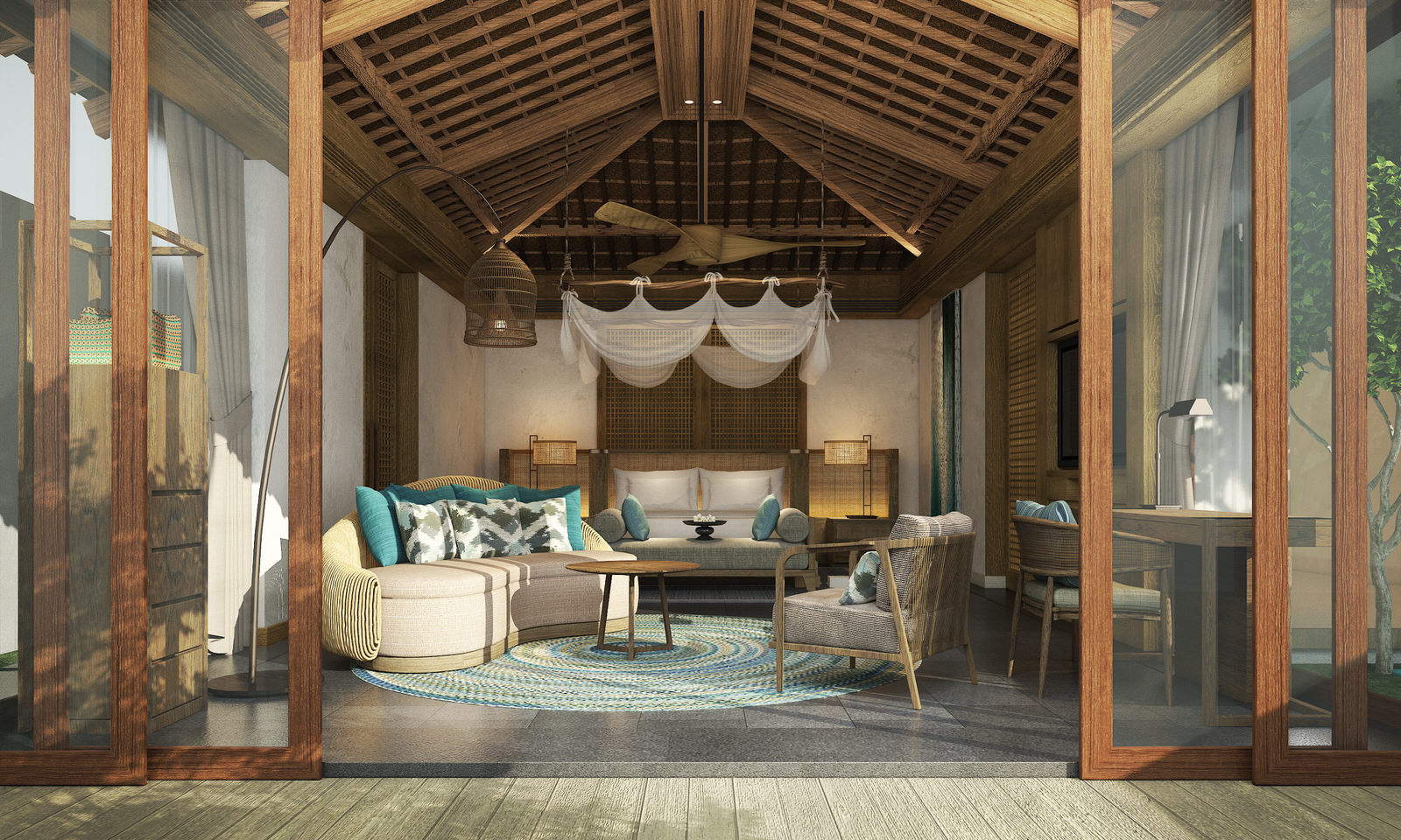 Die einladende Sky Pool Suite