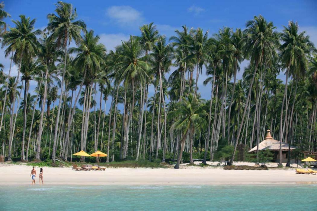 Einzigartiger Privatstrand