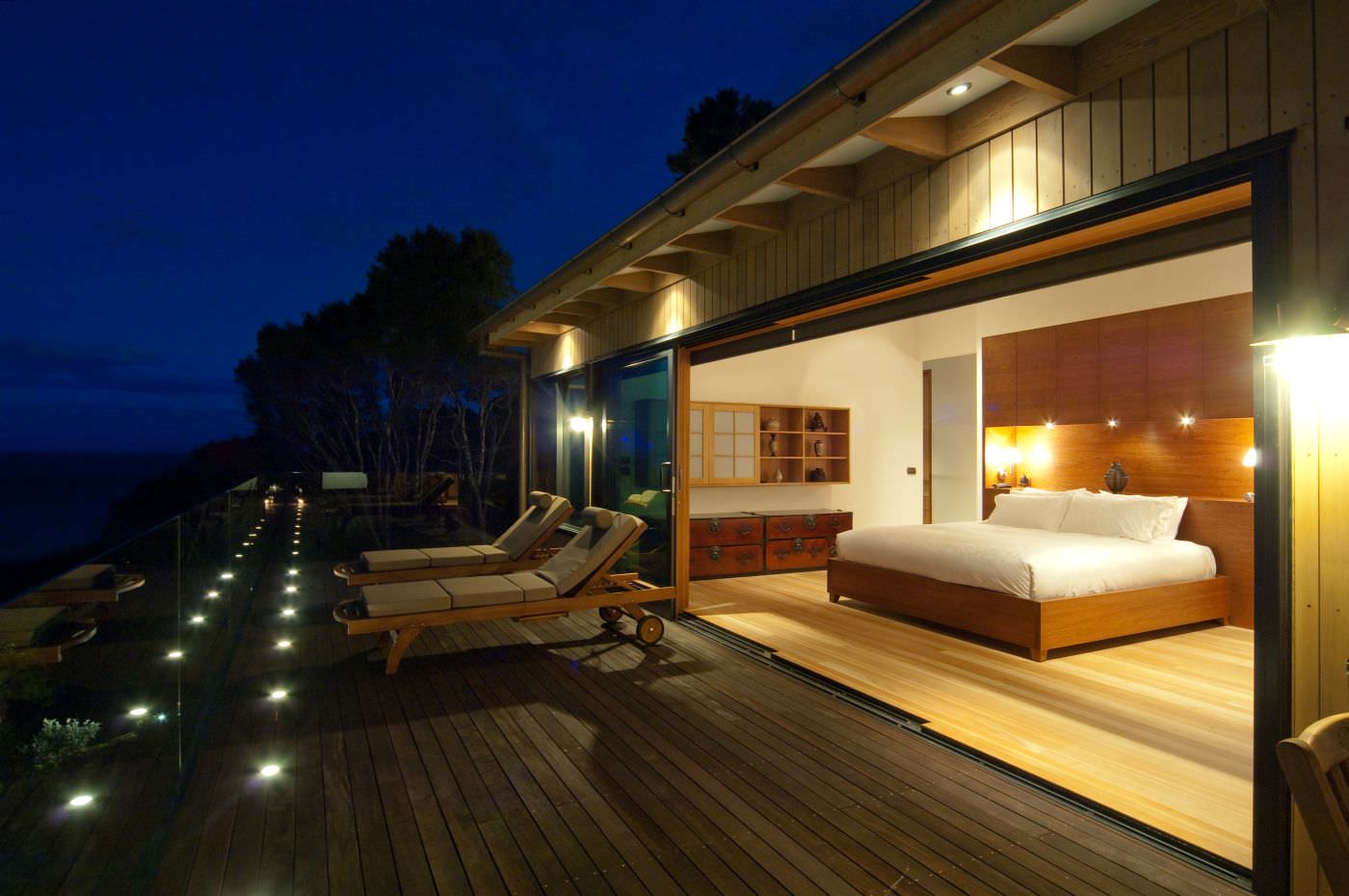 Traumhafter Ausblick bei Nacht