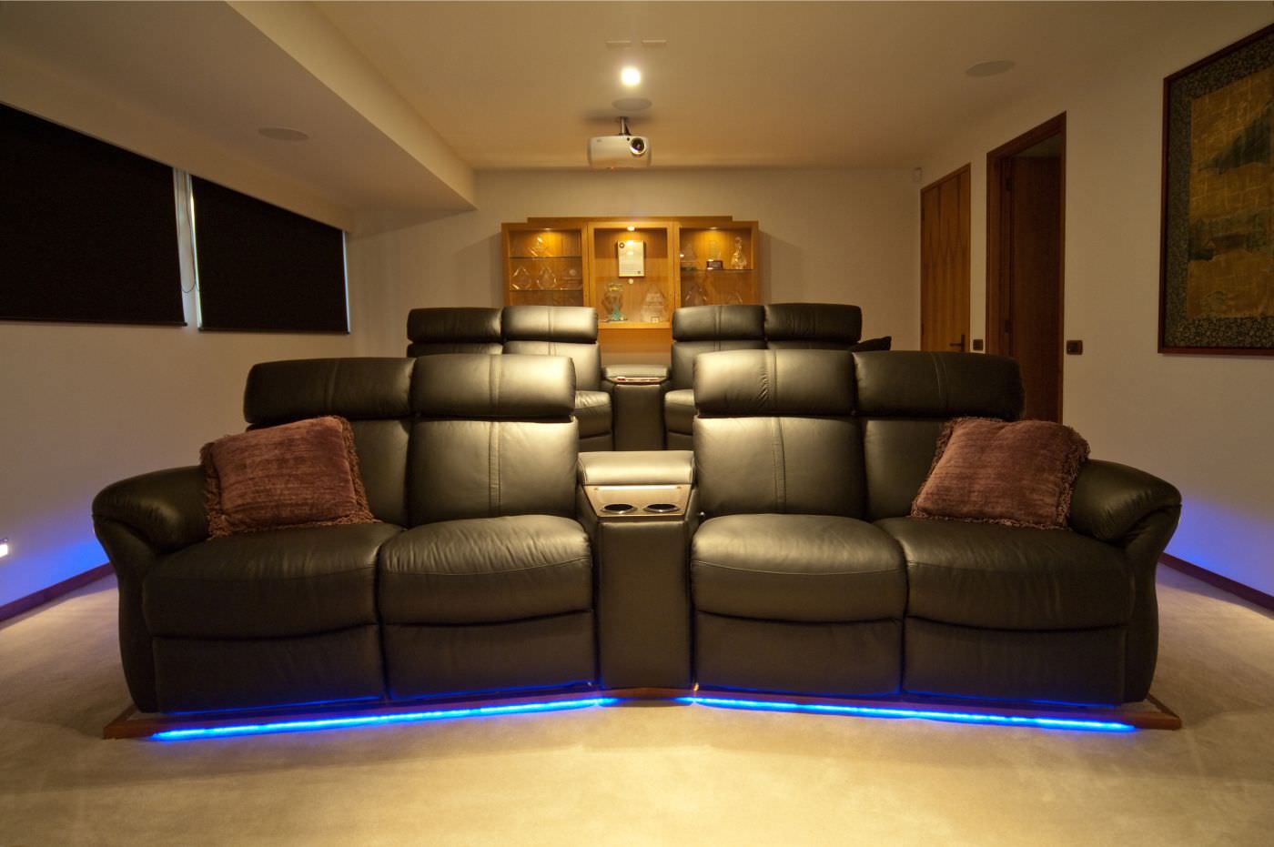 Gemütliche Kinosessel