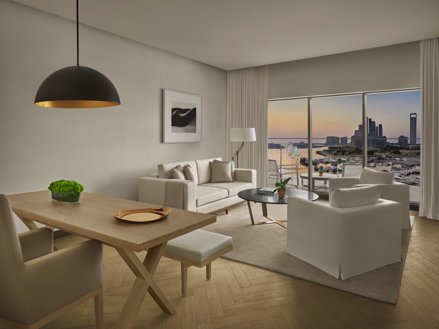 Genießen Sie die herrliche Aussicht der Superior Suite