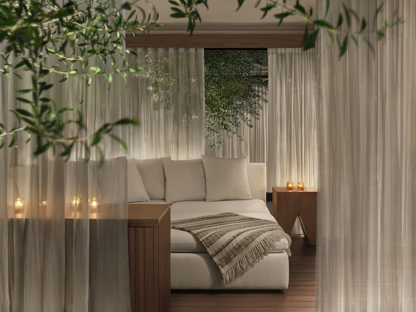 Lehnen Sie sich zurück im gemütlichen Cabana am Pool 