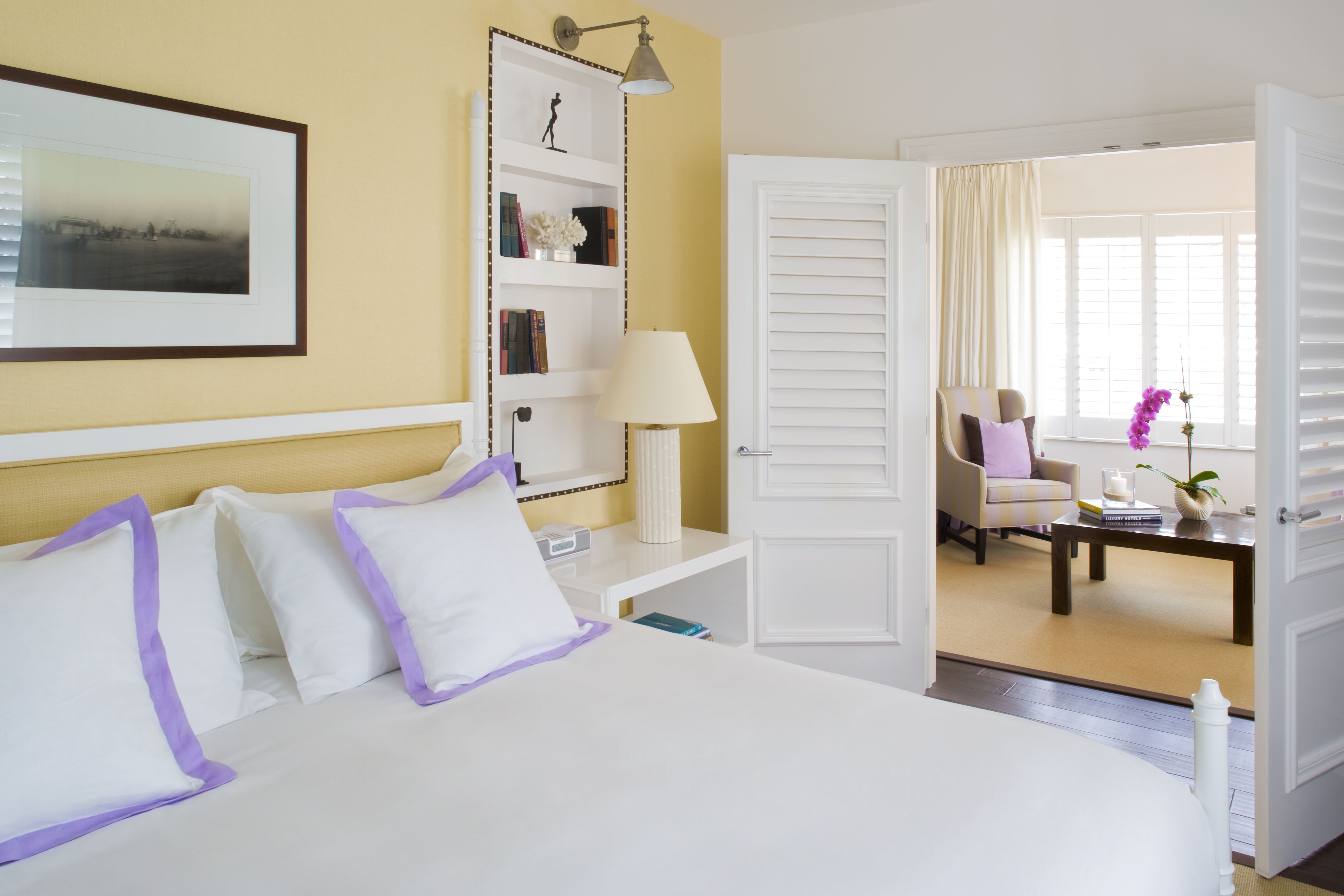 Helle freundliche Farben in den Zimmern