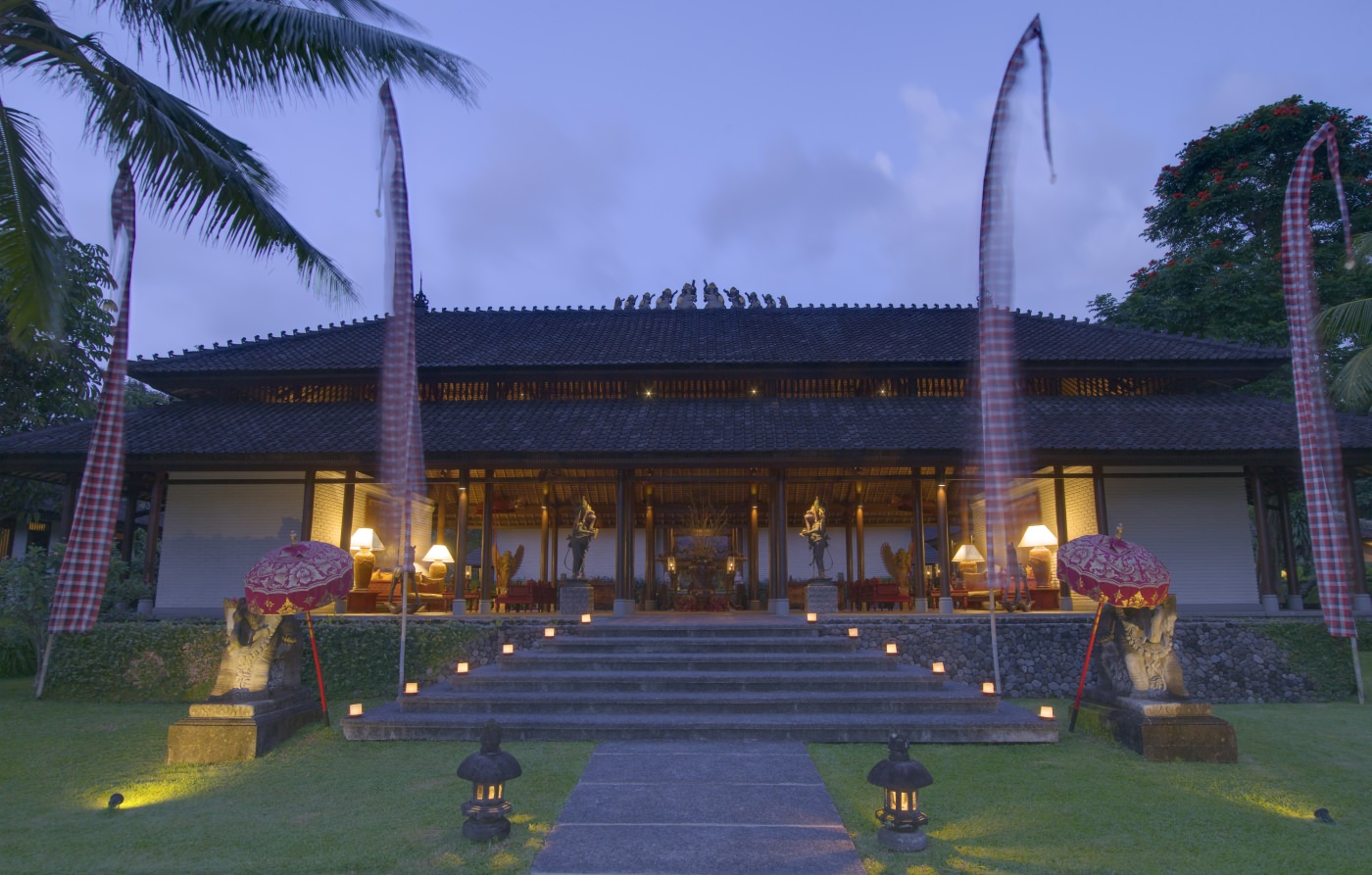 Wunderbares Abendambiente im The Chedi Club